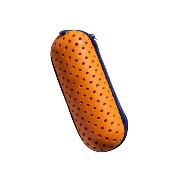 Estuche para gafas de natación Estuche para gafas de buceo a prueba de polvo Estuche para gafas de buceo Caja portátil para gafas Naranja