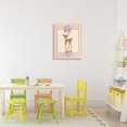 thumbnail image 3 of Stupell Industries Cottage Baby Deer Pink Gingham Canvas Art, 16 x 20, by LSR Design Studio, 3 of 8