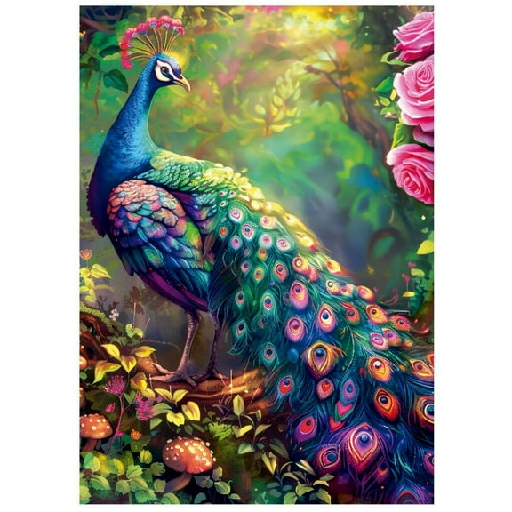 Peacock Garden Made by Educa