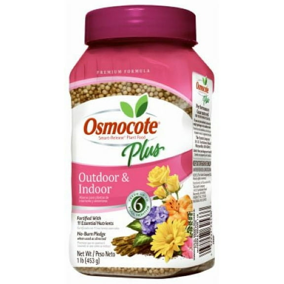 Osmocote 274150 1 LB Container Of Smart Release Plus Outdoor & Indoor Plant Food  - Quantity of 12