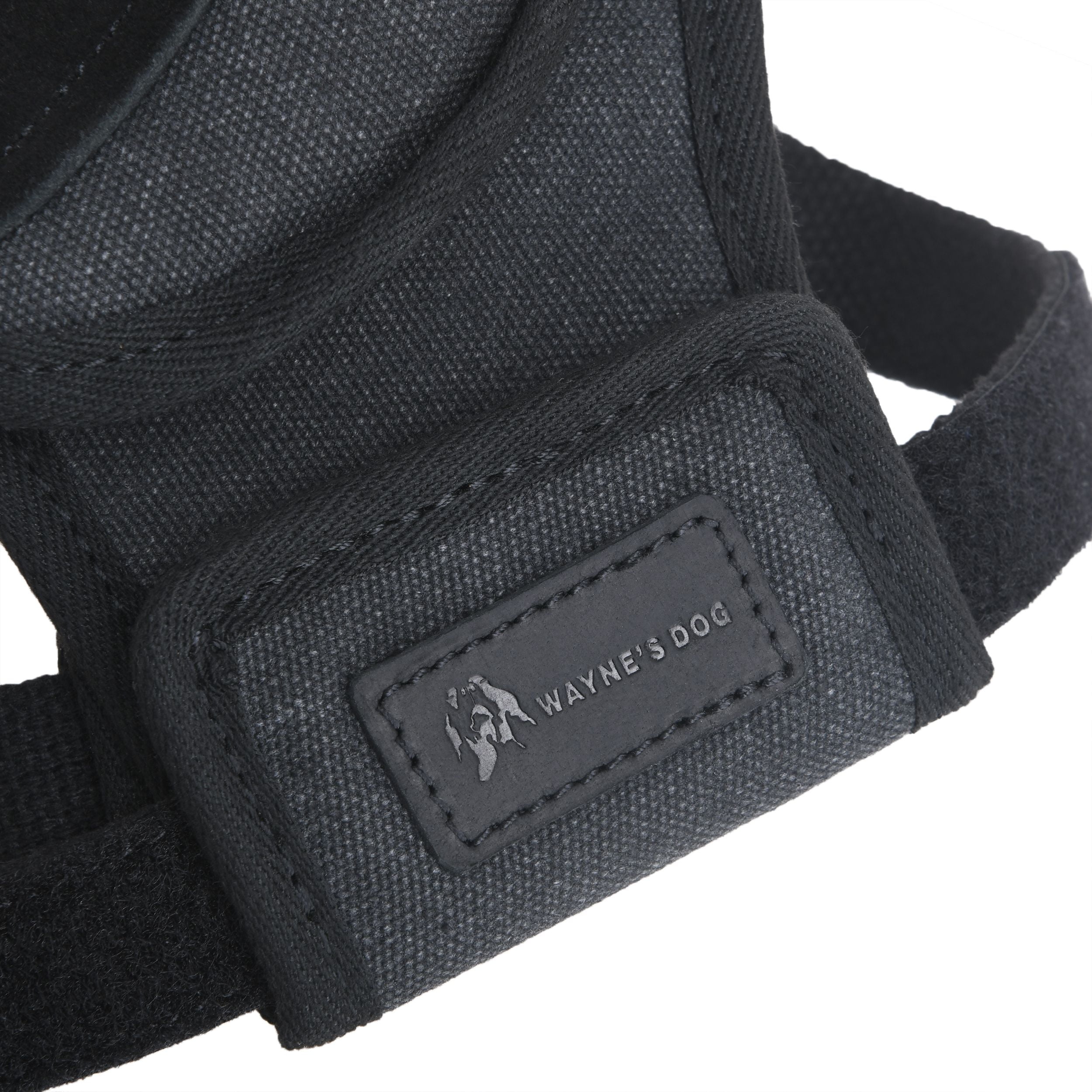Black Canvas Leather Shooting Right Shoulder Recoil Pad , Shoulder Shield Protection for Right Chest