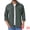 Gray, variant on DARING DIVA Men's Casual Workwear Long Sleeve Button Down Hiking Shirts M Olive Green