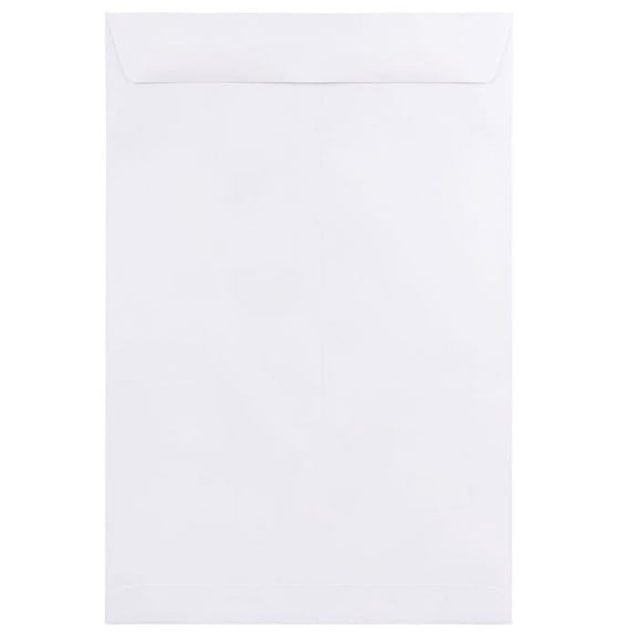 JAM Paper 10" x 15" Open End Catalog Envelopes, White, 25 Per Pack