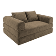 thumbnail image 1 of SOFA CAMA TEDDY QUEEN SIZE LUXE CHOCOLATE, 1 of 1