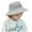 Gray, variant on Infant Hat Toddler Boys Girls Cotton Bucket Hat Summer Sun Hat for Sun Protection Baby 2025 Fashion Cute Solid Color Sunscreen Cap Hot Pink