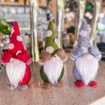 thumbnail image 2 of Gnomos De Navidad Peluche Tricote Santa Poupe, Figuras Elfes Nains Gonk De Nol La Main Dcoration De Table, Dcorations De Cadeaux De Poupes Sans Visa, 2 of 5