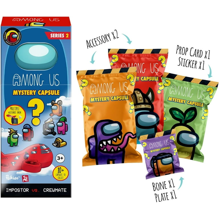 Among Us アモングアス　カプセルフィギュア　ミステリーカプセル　1箱 Amazon.co.jp: YuMe オフィシャル Among Us ミステリーカプセル