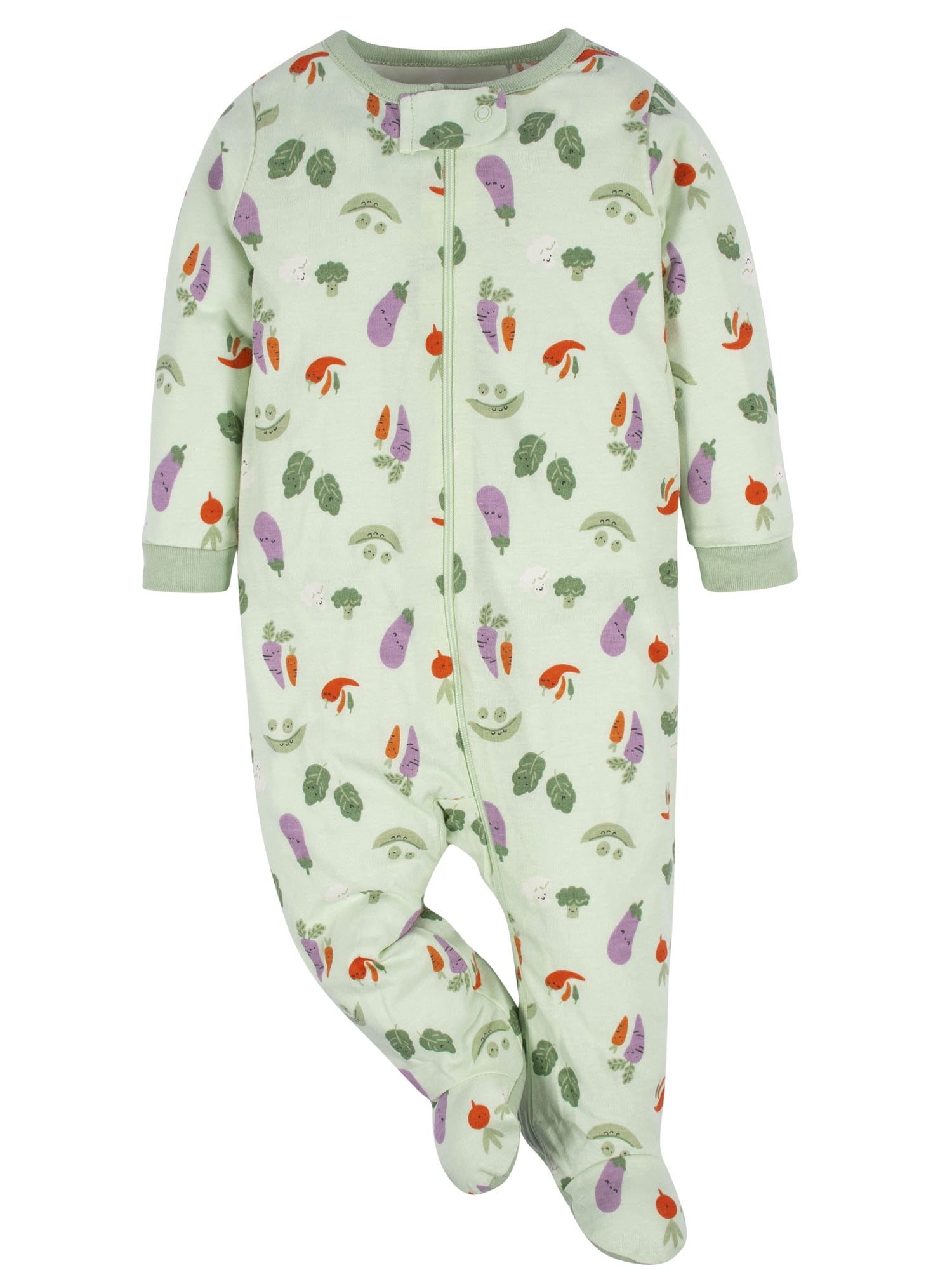 Gerber Baby Boy or Girl Gender Neutral Sleep 'n Play Footed Pajamas, 4-Pack