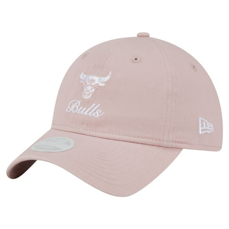 Women's-New Era  Pink Chicago Bulls Gameday Preppy 9Twenty Adjustable Hat