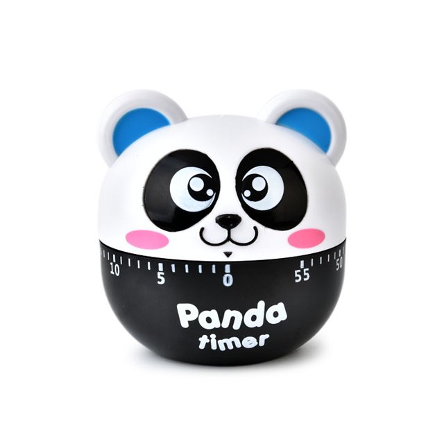 Kitchen Timer Cute Cartoon Mechanical Timer Reminder Alarm Clock,calculagraph-60 Minutes,2.7inch(Blue)