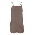 thumbnail image 3 of Trajes Casuales para las Mujeres de Verano, Cómodo Colgante Casual, Pantalones Cortos de Bolsillo, 3 of 5