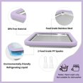thumbnail image 4 of Máquina Instantánea para Helado Rollo con 2 Espátulas, Plato para Yogur Helado Casero DIY Instantáneo (Lavanda), 4 of 8