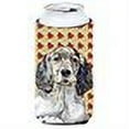 thumbnail image 2 of English Setter Fall Leaves Portrait Tall Boy Hugger, 2 of 2