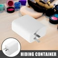 SHISUYAN Multi Function Tool Secret Storage Storage Box Charger Shaped Hider Box Plastic Hiding