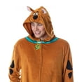 thumbnail image 3 of Scooby-Doo Mens' Hooded Union Suit Adult Costume Pajama Sleeper, 3 of 8