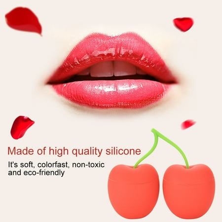 Ejoyous Women Portable Cherry-Shaped Lip Plumper Enhancer Lip Enhancement Device Beauty Tool, Lip Enhancer,Lip