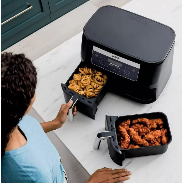 Ninja 6-Quart Foodi 2-Basket Air Fryer with Dual Zone Technology