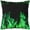 Black Green, variant on Boys Football Throw Pillow Covers (Pack of 1,Football Field Cushion Cover,Kids Teens Cartoon Stars Soccer Print Pillow Cases Sport Theme Green Living Room Sofa Bed Decor,18" Lx18 W