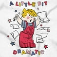 thumbnail image 2 of Dennis The Menace Little Bit Dramatic Unisex Fleece Graphic Zip Up Hoodie Brisco Brands 5X, 2 of 5
