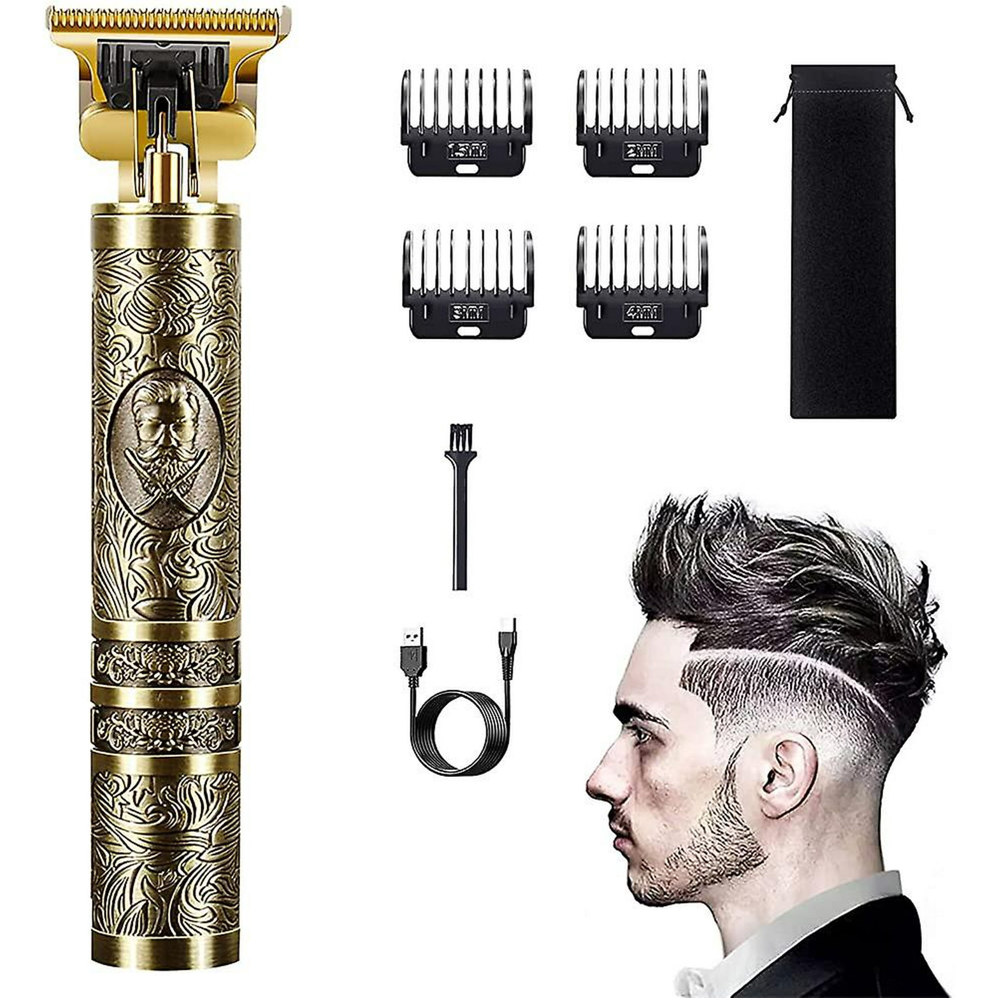 Hair Clippers Men Electric Beard Trimmer Men Rechargeable Sharp Titanium--(SinHow) | Walmart Canada Hair Clippers Men Electric Beard Trimmer Men Rechargeable Sharp Titanium--(SinHow) | Walmart Canada