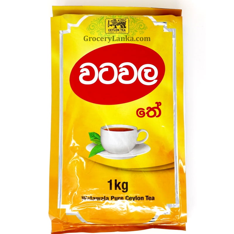 Watawala Pure Ceylon Tea 1kg ( Large Pack)