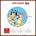 thumbnail image 2 of Defioc Bluey for Christmas Tree Skirt Snowman Xmas Tree Skirt Farmhouse Christmas Decorations Tree Mat for Holiday Party Decor-36", 2 of 6