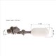 thumbnail image 4 of Paquete de 8 VáLvulas de Flotador de Agua de 3/4 Pulgadas con VáLvula de Bola de Flotador de Filtro de Agua de PláStico de Brazo Ajustable para Piscina de Tanque de Agua, 4 of 5