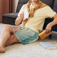 thumbnail image 3 of Haiem Hardwood Men's Pajama Short with Soft Woven Cotton Elastic Waistband Sleep Short-XX-Large, 3 of 9