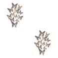 thumbnail image 3 of Baohd Add Of Color With Colorful Butterflies Wall Stickers Decorative Butterflies Simulated Butterflies Home Decor LK12 Champagne 2Set, 3 of 6