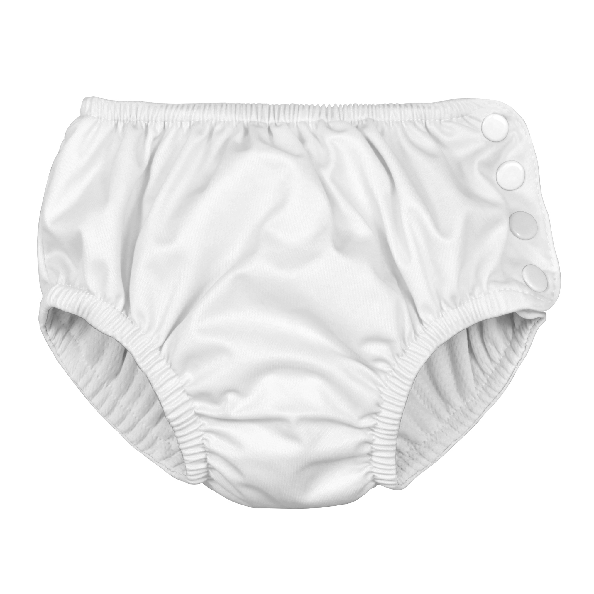 i play. Baby-Boys Snap Reusable Swim Diaper White 48 Month
