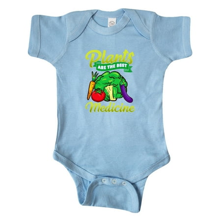 

Inktastic Vegan Eating Plant Quote Gift Baby Boy or Baby Girl Bodysuit