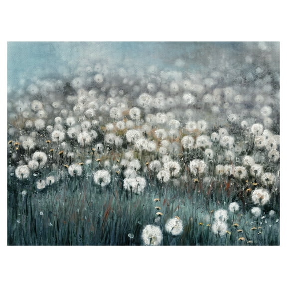 Masterpiece Art Gallery Field Of Dreams Dandelions By Sandy Doonan Canvas Art Print 30" x 40"