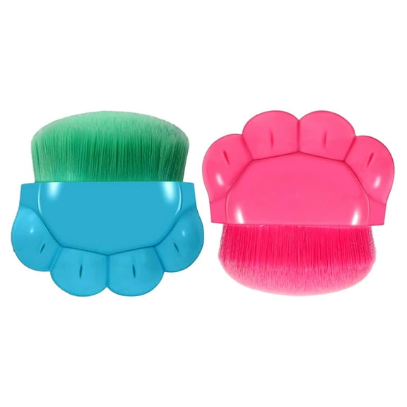 2 Pcs Sunscreen Applicator for Kids - Sunblock Lotion Brush with Protective Case, Soft Bristles, Mess-Free Sun Cream Applicator for Travel, Beach & Outdoor Use - by Mobi Lock