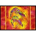 thumbnail image 1 of Carolines Treasures 8378MAT 18 x 27 In. Bright Shrimp on Red Indoor or Outdoor Mat, 1 of 4