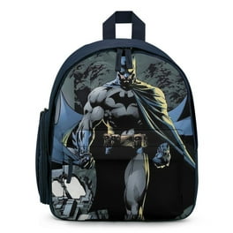 BATMAN Large School Backpacks 16 inches with Multiple Pockets and