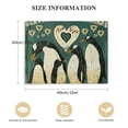 thumbnail image 2 of Nawypu Name Sign Wall Art Family A Little Bit of Crazy Loud Love Quotes Canvas Prints Custom Mom Dad with Children Name Forest Penguin Animal Poster Artwork Gifts for Home Decor, 2 of 5