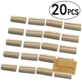 thumbnail image 3 of Adornos de boda tocones de madera natural sala de estar manualidades de tablero de mesa de madera titulares de titulares de titulares de artículos para fiestas Paquete de regalos de 20 Eigraketly HA012720-00, 3 of 7