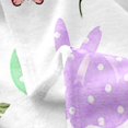 thumbnail image 3 of Erosebridal Happy Easter Flannel Blanket 40x50,Rabbit Butterfly Flower Sherpa Throw,Animal Decor, 3 of 5