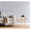 thumbnail image 6 of Round Nesting Coffee Tables Set of 2, Small Wood Circle Side Tables, Mid Century Modern Farmhouse Patio End Tables for Living Room Bedroom Balcony, 6 of 6