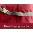 thumbnail image 5 of Covermates Keepsakes Upright Christmas Tree Storage Bag Superior Protection, Cinch Straps Holiday Storage, Red, 5 of 7