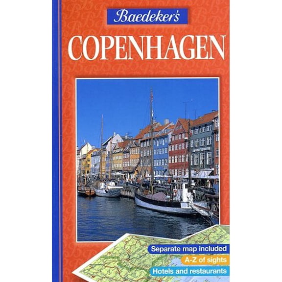 Pre-Owned Baedeker's Copenhagen, 9780749519841, 0749519843, Paperback, Book and Map edition