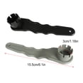 thumbnail image 2 of QualitChoice Valve Air Boat Inflatable Wrench Kayak Canoe Spanner Craftsmanship Repair Tool Compact Fixing Durable Accessories Black 6 Holes, 2 of 6