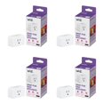thumbnail image 1 of Smart Plug WiZ Sunset to Sunset Automation, paquete de 4, 1 of 6