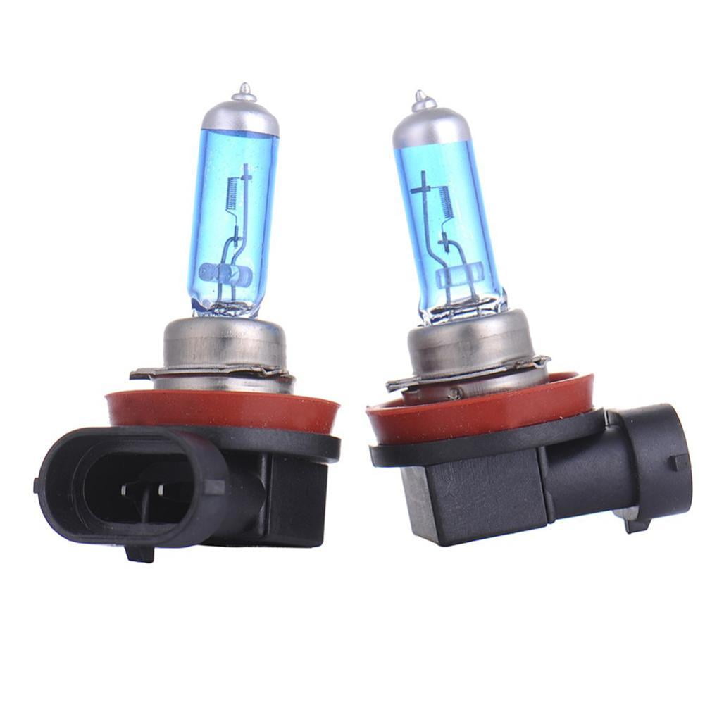 2 Pcs Car LED Headlight Bulbs 1000LM Super Bright Xenon Halogen Light