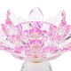 thumbnail image 5 of 2x Budista Lotus Tealight Holder Base candeliere candeliere Fengshui Decor BLESIY Candelero Crystal Lotus, 5 of 8