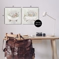 thumbnail image 4 of Stupell Industries Clawfoot Flower Garden Bees Bath & Laundry Painting Wrapped Canvas Art Print Wall Art, 17 x 17, Set of 2, 4 of 8