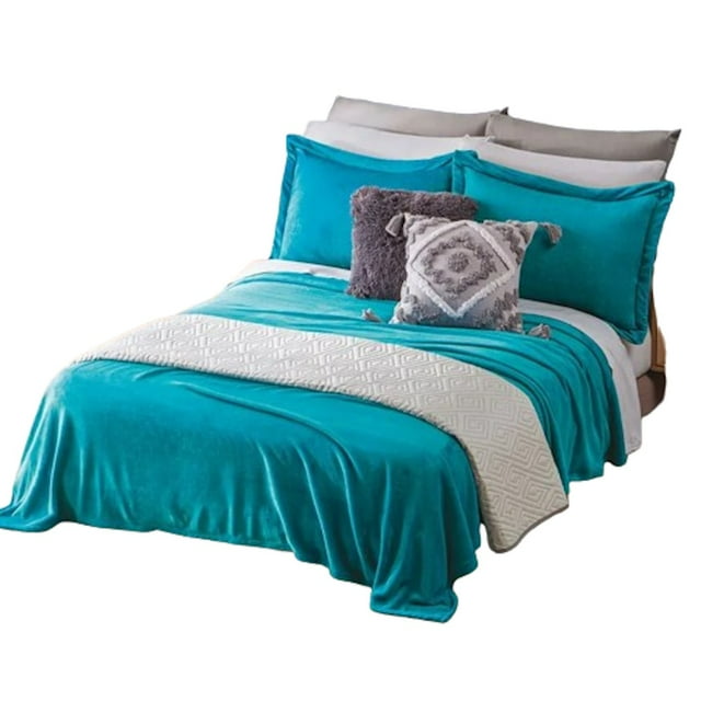 Cobertor Ultrasuave Colchas Concord Esmeralda King Size 260x220 cm