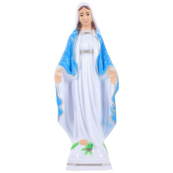 Shisuyan Petite Statue de Mère Bénie Figurine Virgin Mary Multi 1Ensemble 9.8x3.5x2.6in