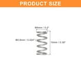 thumbnail image 2 of Uxcell 5Pcs Wire Diameter 0.024", OD 0.2", Free Length 0.39" 304 Stainless Steel Coil Mechanical Compressed Spring, 2 of 7