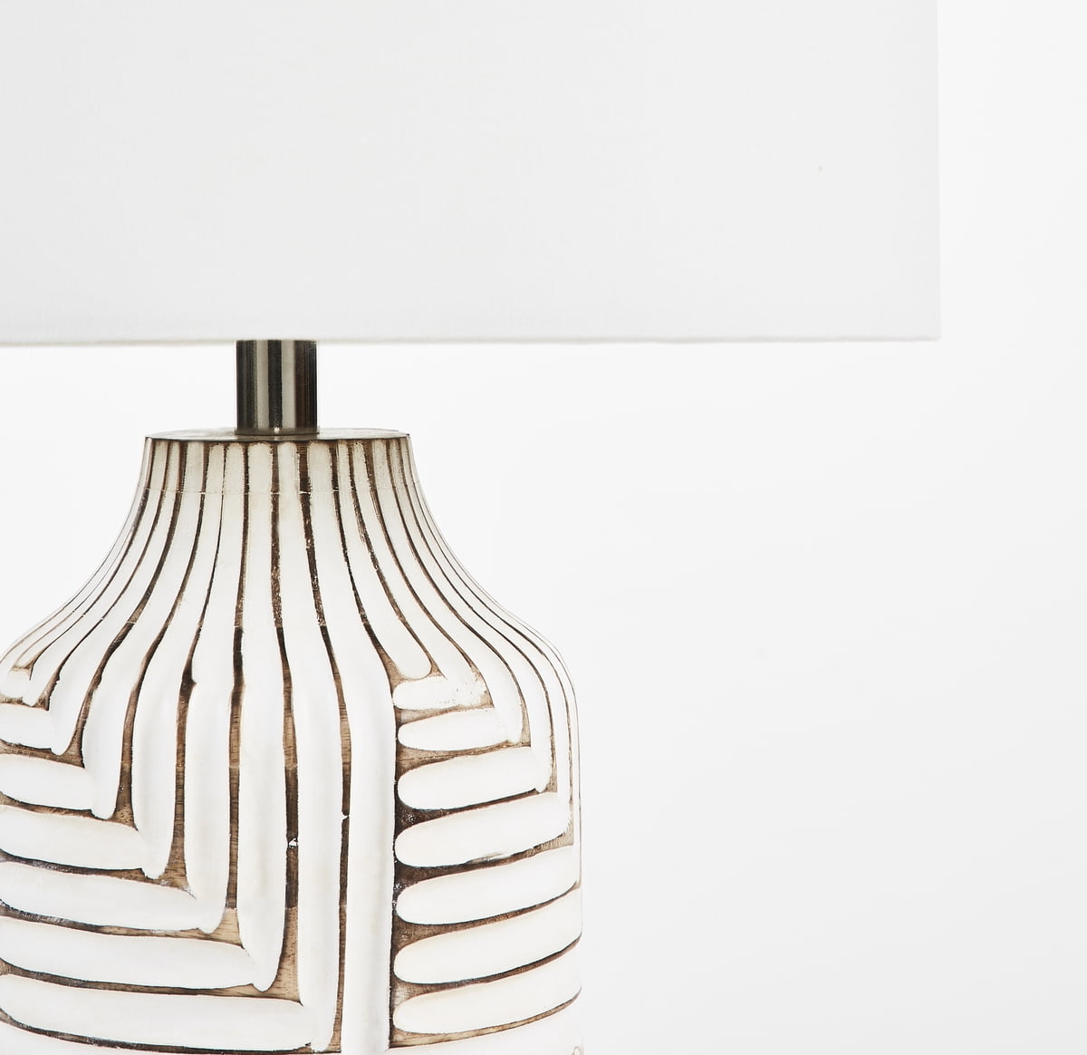 SAFAVIEH Dione 26 in. Ancient Craftsmanship Table Lamp, Ivory